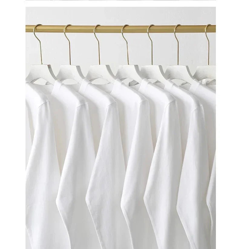 Women T Shirts.100% Cotton Soft.Regular Fit,O-Neck Long Sleeve Tops Tees,Black White