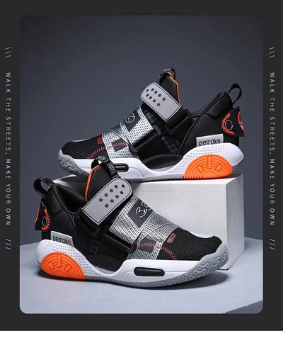 Children's Basketball Shoes For Boys Girls Non-slip Kids Sport Shoes Lightweight Outdoor Sneakers Trainers Footwear Comfortable
