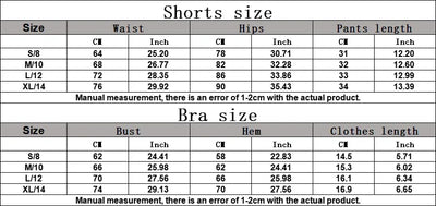Women Yoga  Workout Set Bra and Shorts Two Piece Patchwork Open Sexy Back Elastic Fitness Sexy Yoga Outfit Sport  Women