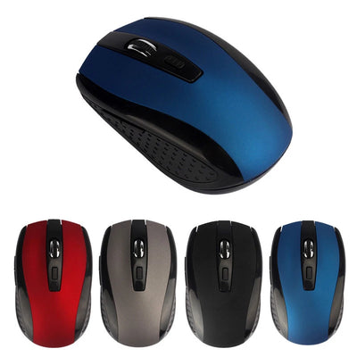 1pc High Quality 2.4G USB Red Optical Wireless Mouse 6D For Computer Laptop Gaming Mice Ergonomically-designed Wireless Mouse