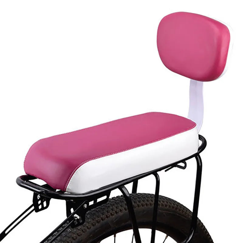 Cycle Accessories Parts Bicicleta Bicycle Rear Seat Saddle Bicycle Child Seat With Back Rest With Handle Armrest Footrest Pedals