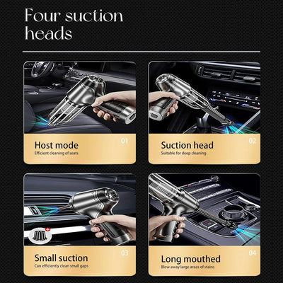 Portable Air Blower/Car Vacuum,3-in-1 Handheld Cordless Vacuum Cleaner,Portable Mini Car Vacuum Cleaner for Car&Home Cleaning