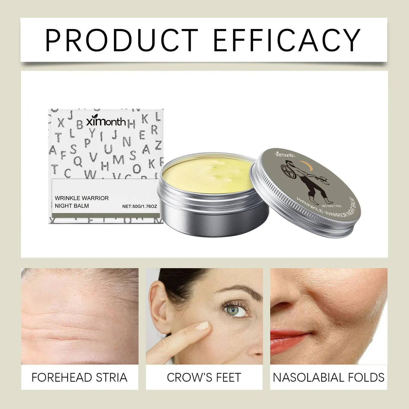 Facial Firming Night Cream Improve Brighten Keep Lifting Oil Control Shrink Pores Deeply Nourish Vitamin Face Moisturizing Cream