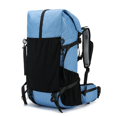 30L Hiking Backpack Daily Travel Wear-Resistant Waterproof Professional Climbing Large Capacity Roll-Up Shoulder Bag 2025 New
