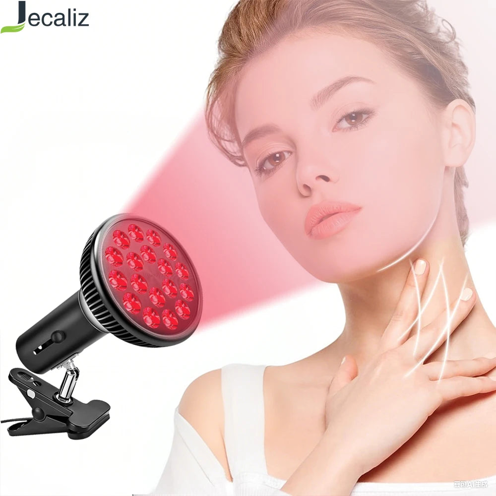 Red Light Therapy Lamp 660nm&850nm Infrared Light Therapy Device for Muscle Joint Pain Relief Skin Health Tools Recovery
