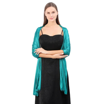 Elegant Silky Evening Dresses Shawls for Women Wedding Party Shawl Bride Bridesmaid Boleros Shrugs Banquet Capes Wraps