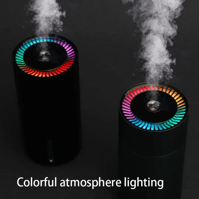 Humidifier Diffuser For Car Small 260ml Air Humidification Led Light Aromatherapy Machine Home Bedroom Big Spray