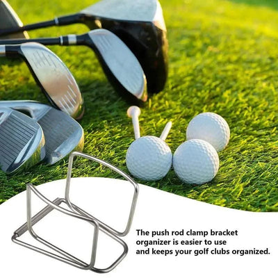 Golf Putter Holder Golf Bag Clip Fixed Golf Clubs Buckle Ball Training Aids Outdoor Sports Game Accessories Swing Trainer