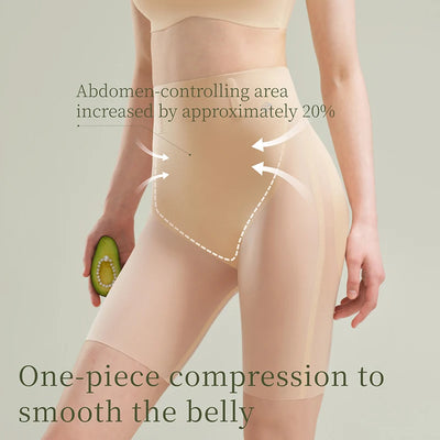 Women's Sexy Butt Lifting Shapewear Mid Waist Invisible Seamless Tummy Control Body Shaper Woman Safety Underwear N210
