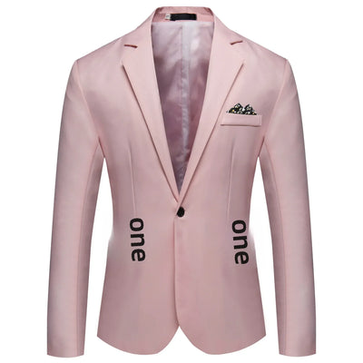New Autumn Men's Western-style Suit Single-breasted Casual Cross-border Amazon Fashion Outdoor Wear Men's Blazer