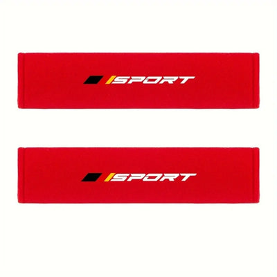 2 Pcs Soft and Comfortable Car Seat Belt Cushions, Personalized and Fashionable Seat Belt Cushions, Suitable for Vehicle Use