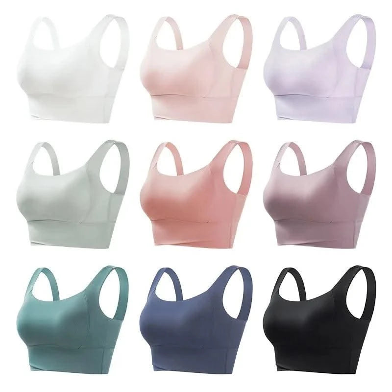 Sports Bra For Women No Underwire Padded High Support Workout Tank Tops