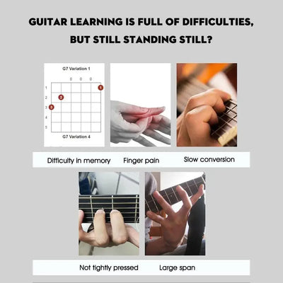 Guitar Auxiliary Artifact Folk Guitar Playing And Singing Chord Practice Automatic Transmission One Key Chord Player