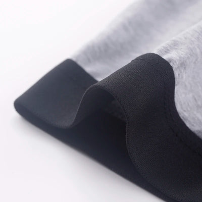 Long Boxer For Man Cotton Men's Panties Family Print Boxershorts Mens Open Front Underwear Sexy Male Underpants Shorts