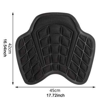 Motorcycle Seat Cushion Sunproof Non-Slip for Long Rides Shock Absorption EVA Breathable Comfortable Cooling Replacement Pad