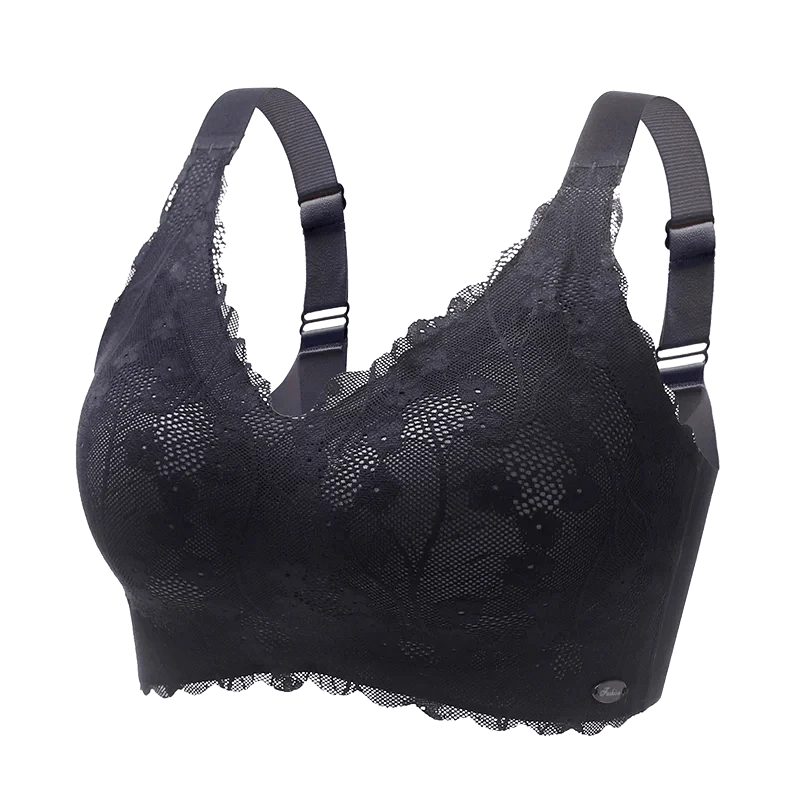 Full Coverage Bra For Plus Size Women With No Underwire Thin Cup Design To Show Cchest Small Help Lift And Prevent Sagging