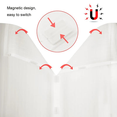 Summer Magnetic Screen Door Curtain Anti-Mosquito Net Fly Insect Screen Mesh Automatic Closing Kitchen Curtain Easy Installation
