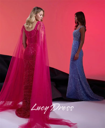 Lucy Customized Women's Dress Luxurious Evening Dresses 2025 Woman Happy Sharon Dresses for Special Occasions Mermaid Ball Gowns