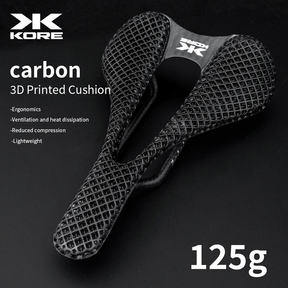 KORE Bicycle Saddles For Road Bikes Ultralight Carbon Fiber Cycling Accessories 7*9 Saddles Good Quality