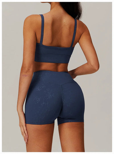 New Sexy Women Sports Underwear Breathable Absorb Sweat Shockproof Padded Running Fitness Printed Yoga Sports Running Underwear