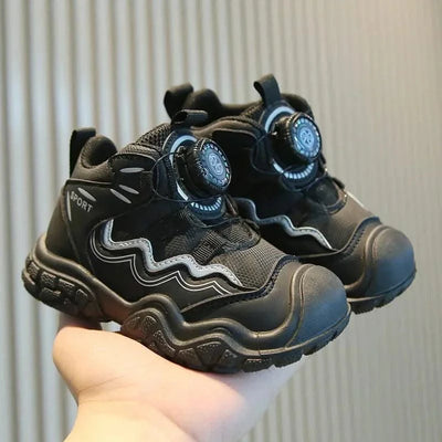 2025 New Children's Sports Shoes Boys School Unisex Versatile Kid Sneakers Fashion Non-slip Breathable Girls Causal Sneakers - Elanique