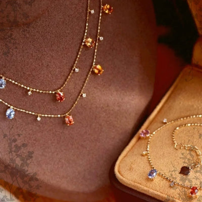 925 Sterling Silver Shimmering Necklace crafted for women demanding top - tier adornments