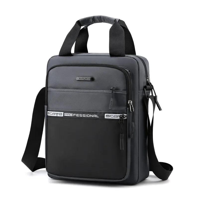 Men's High Capacity Hand Bags New Trendy Cool Men's Shoulder Bags Nylon Messenger Bags Travel Handbag Crossbody Bag Sling Bag