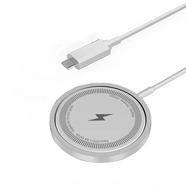 Magnetic Wireless Charger Fast Charging Pad Stand for iPhone 16 15 14 13 12Pro Max Airpods PD USB A Phone Chargers Dock Station