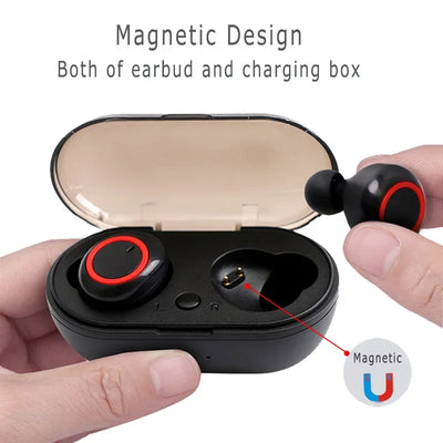 Y50 TWS Wireless Headphones Sport Earphone Bluetooth Gaming Headset Microphone Phone Wireless Earbuds For Xiaomi Huawei LG Phone