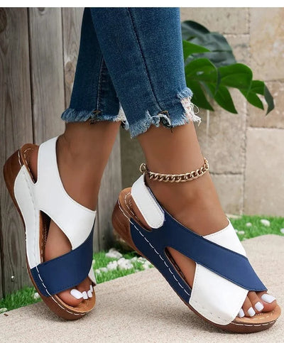 Summer Sandals Shoes Women Party Sandals For Women Outdoor Sandals Ladies Wedge Walking Shoes Beach Female Sandal Women Footwear