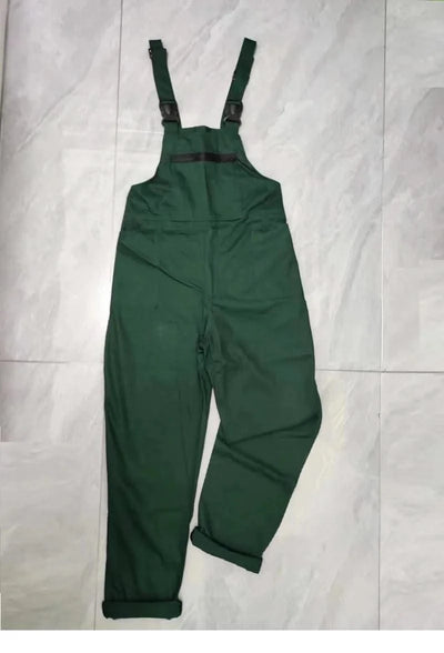 Bib Overalls Men Work Clothing Plus Size Protective Coveralls Strap Jumpsuits Multi Pockets Uniform Sleeveless Worker Pants 5xl