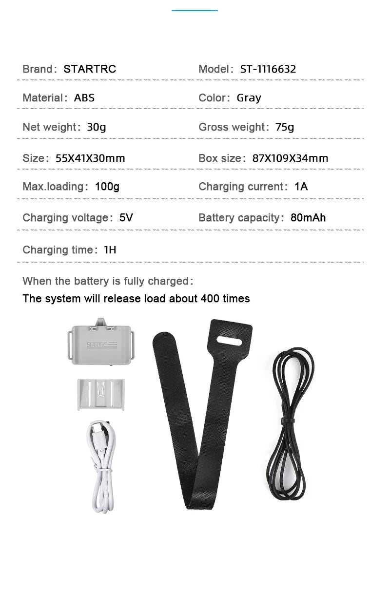 STARTRC Drone Airdrop System For DJI Air 3S/Mini 4 Pro/Mini 3/Mavic 3/Air 2S/Mavic 2/Mini 2 SE Air-dropping Thrower Gift Deliver