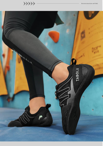 Professional Rock-Climbing Shoes Men Beginners Mesh Non-slip Rock-Climbing Bouldering Outdoor Climbing Training Sneakers 39-44#