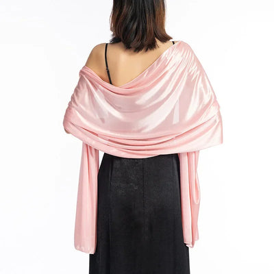 Elegant Silky Evening Dresses Shawls for Women Wedding Party Shawl Bride Bridesmaid Boleros Shrugs Banquet Capes Wraps