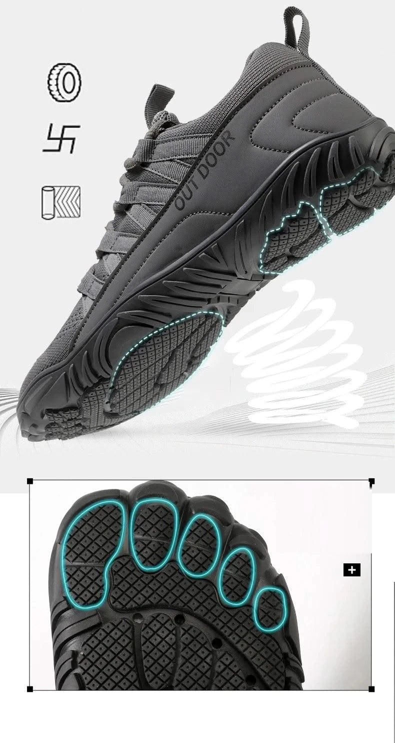 Men's Hiking Shoes For Wide Feet, Plus Size, Outdoor Sports Shoes, Fitness, Casual Shoes