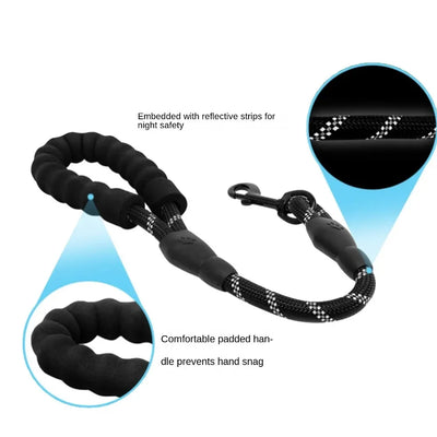 Comfortable Short Training Dog Leash Soft Heavy Duty Dog Lead Strong Durable Pet Leashes Dog