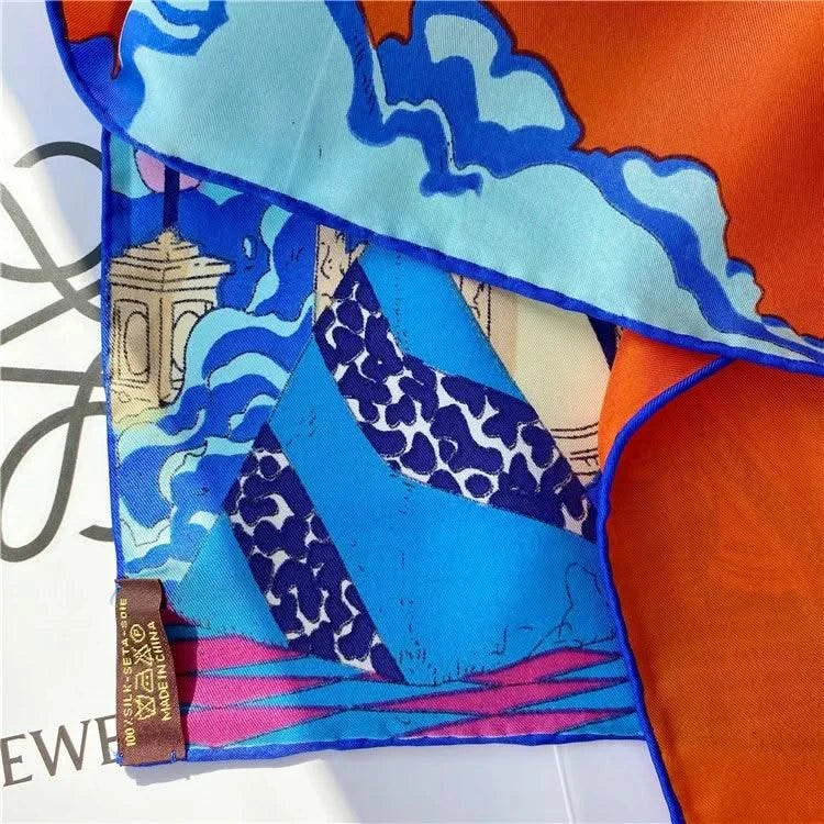 Mulberry Silk Scarves Large Shawls Head Neck Accessories