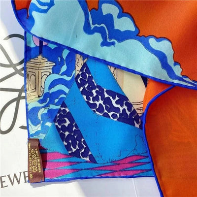 Mulberry Silk Scarves Large Shawls Head Neck Accessories