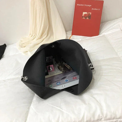 Fashion Leather Handbags for Women Luxury Handbags Women Bags Designer Large Capacity Tote Bag Chain Shoulder Bags Sac a Main