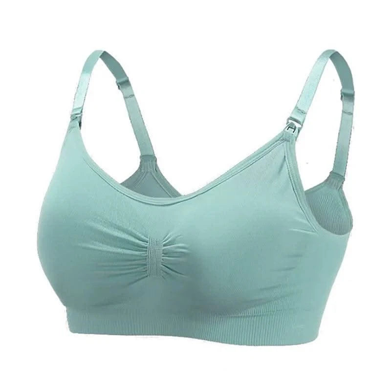 Without Bones Maternity Bras Pregnancy Clothes Prevent Sagging Breastfeeding Women Breathable Lactancia Feeding Bras Nursing Bra