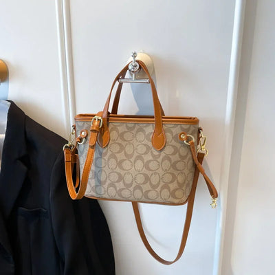Famous Designer Inspired Women's Shoulder Bag Premium Leather Handbags Ladies Elegant Top Handle Purse Classic Tote