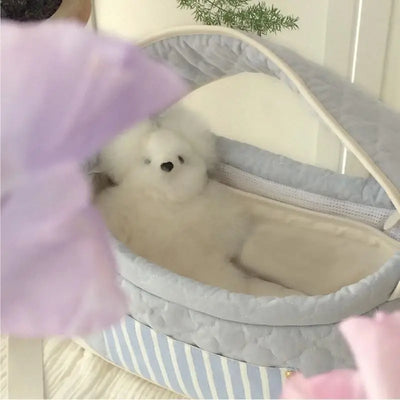 Portable Pet Bag Multifunctional pet carrier soft sided carrier pet sling bag for Cats and Dogs outdoor pet carrier bag pink