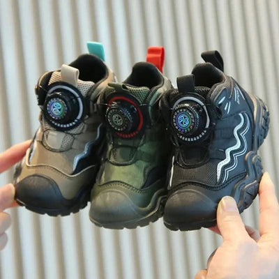 2025 New Children's Sports Shoes Boys School Unisex Versatile Kid Sneakers Fashion Non-slip Breathable Girls Causal Sneakers - Elanique