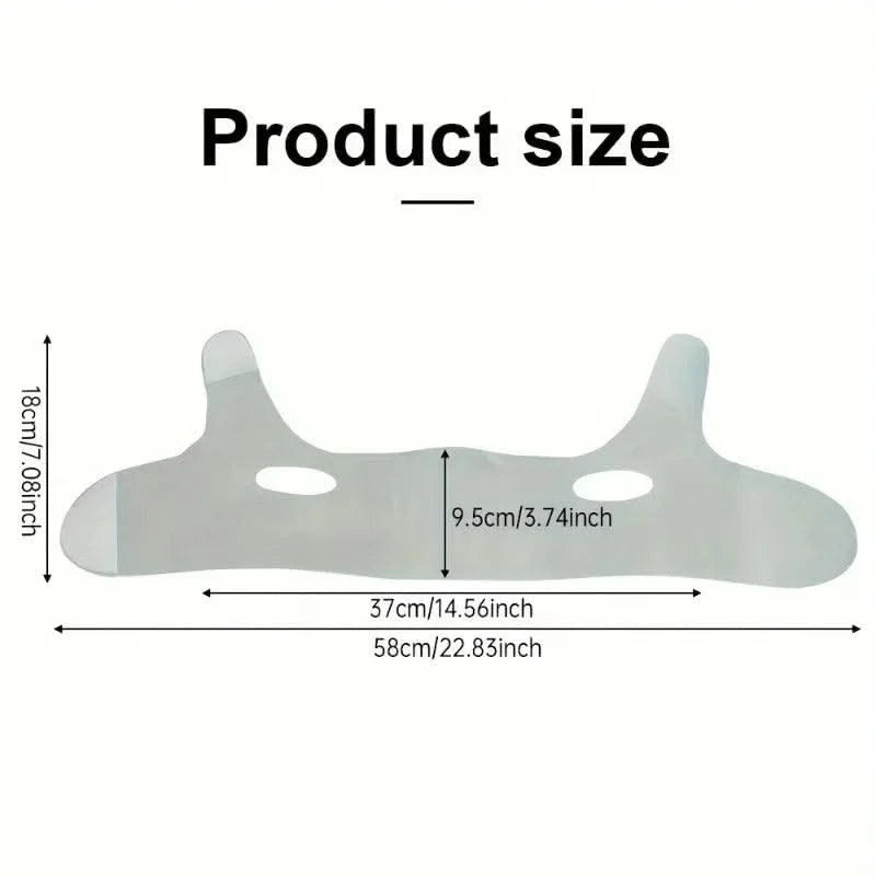 New Reusable Face Slimming Bandage Women V Line Face Shaper Chin Cheek Lift Up Belt Facial Massage Strap Skin Care Beauty Tools