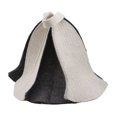 1 Piece Sauna Hat 3mm Thick Thermostable Headgear Accs Hair Stylish Banya Head Protect Portable for Men Women Shower Bath House