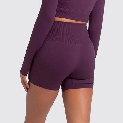 WAREBALL Sports Shorts For Women Cycling Jogging Fitness High Waist Booty Push Up Gym Shorts Female Tight Leggings Yoga Clothing