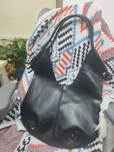 Womens Black Handbag Minimalist Casual Tote Bag Large-capacity Commuting Shoulder Armpit Large Handbags Designer Business Clutch