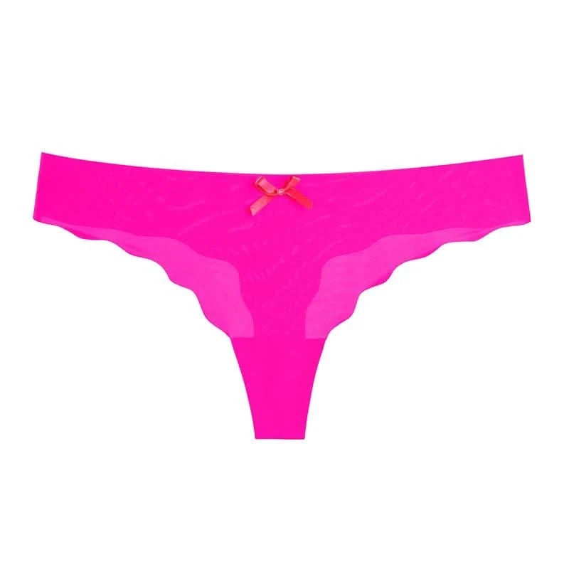 Women's Sexy Thongs G-string Underwear Panties Thin Breathable Low Waist T back Female Seamless Comfortable Thong Lingerie