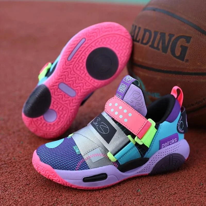 2025 New Children's Basketball Shoes For Boys Girls Non-slip Kids Sport Shoes Lightweight Outdoor Sneakers Trainers Footwear - Elanique