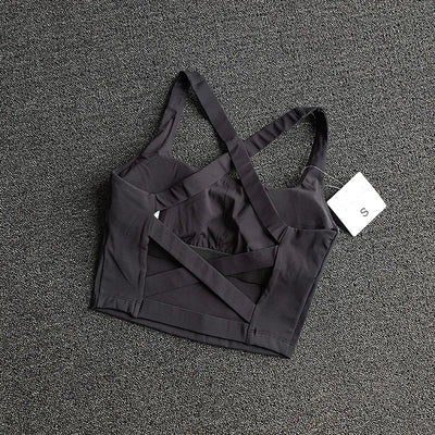 Women Sports Bra Top Push Up Fitness Yoga Bra Underwear Sport Tops For Women Breathable Running Vest Bralette Gym Wear Female
